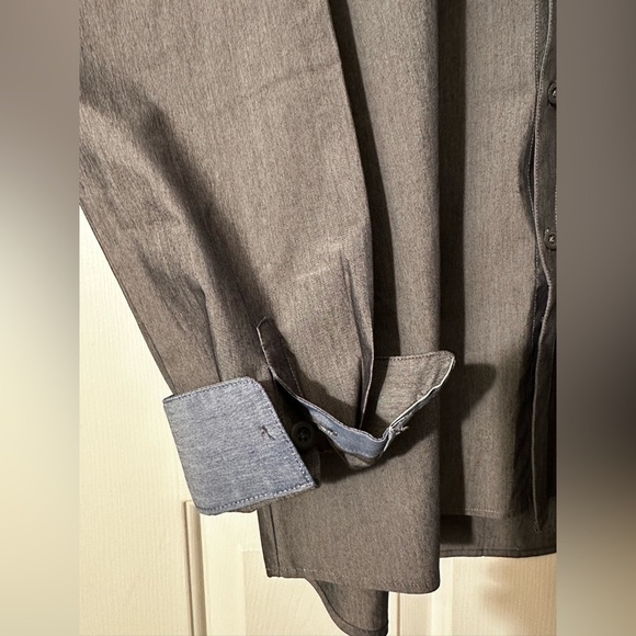 BONTRAGER ADVENTURE COLLECTION Cycling Gray Chambray XL Contrast Cuffs Semi Fit - Picture 11 of 16